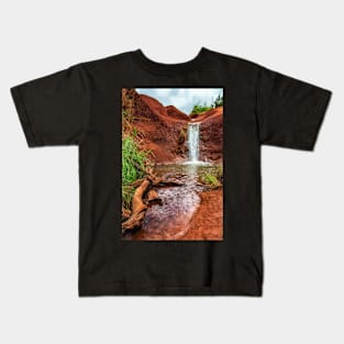 The Red Dirt Waterfall Kids T-Shirt